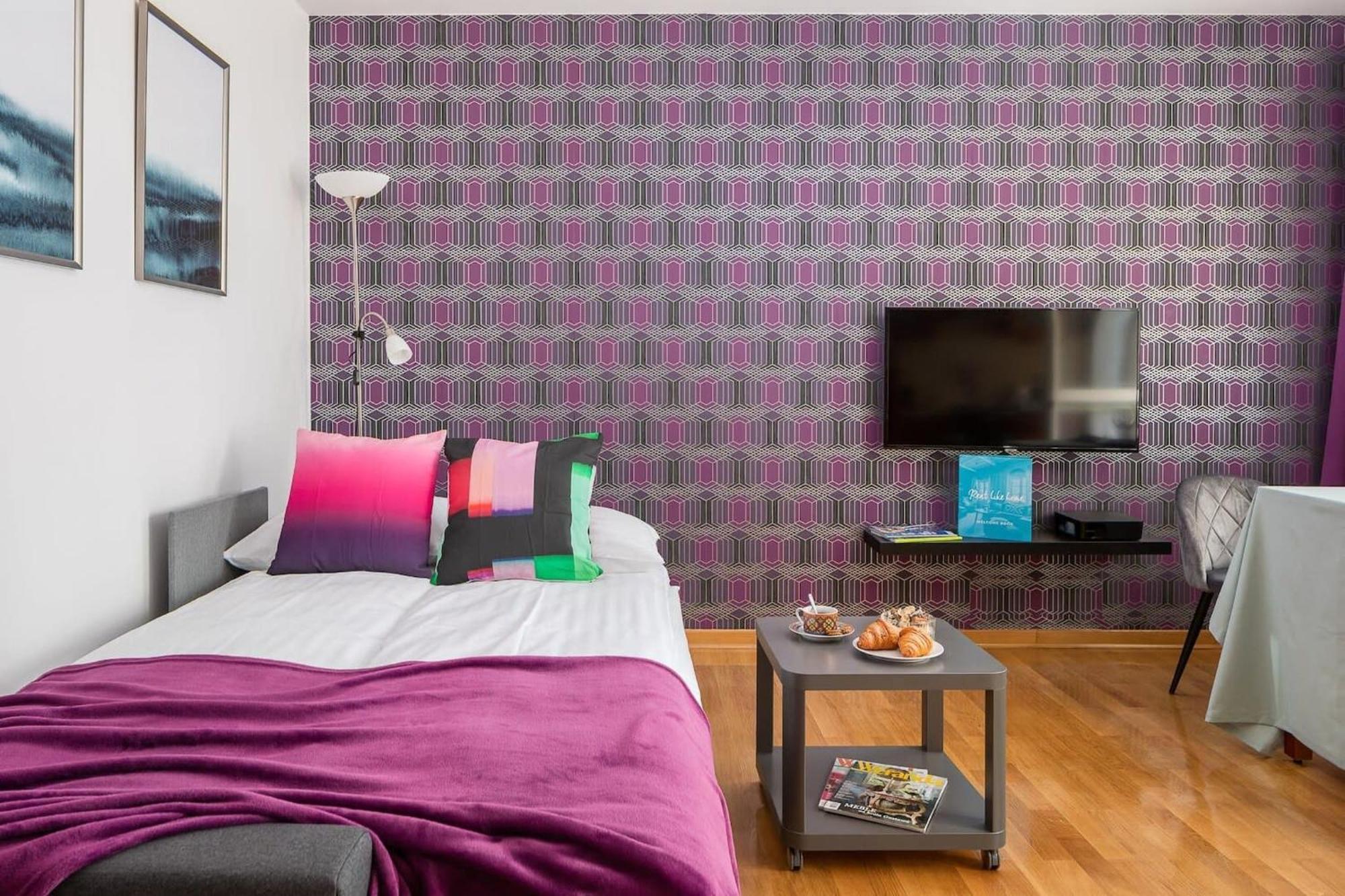 Elektoralna 12A - Colorful Apartment With Balcony By Noclegi Renters Varşovia Exterior foto